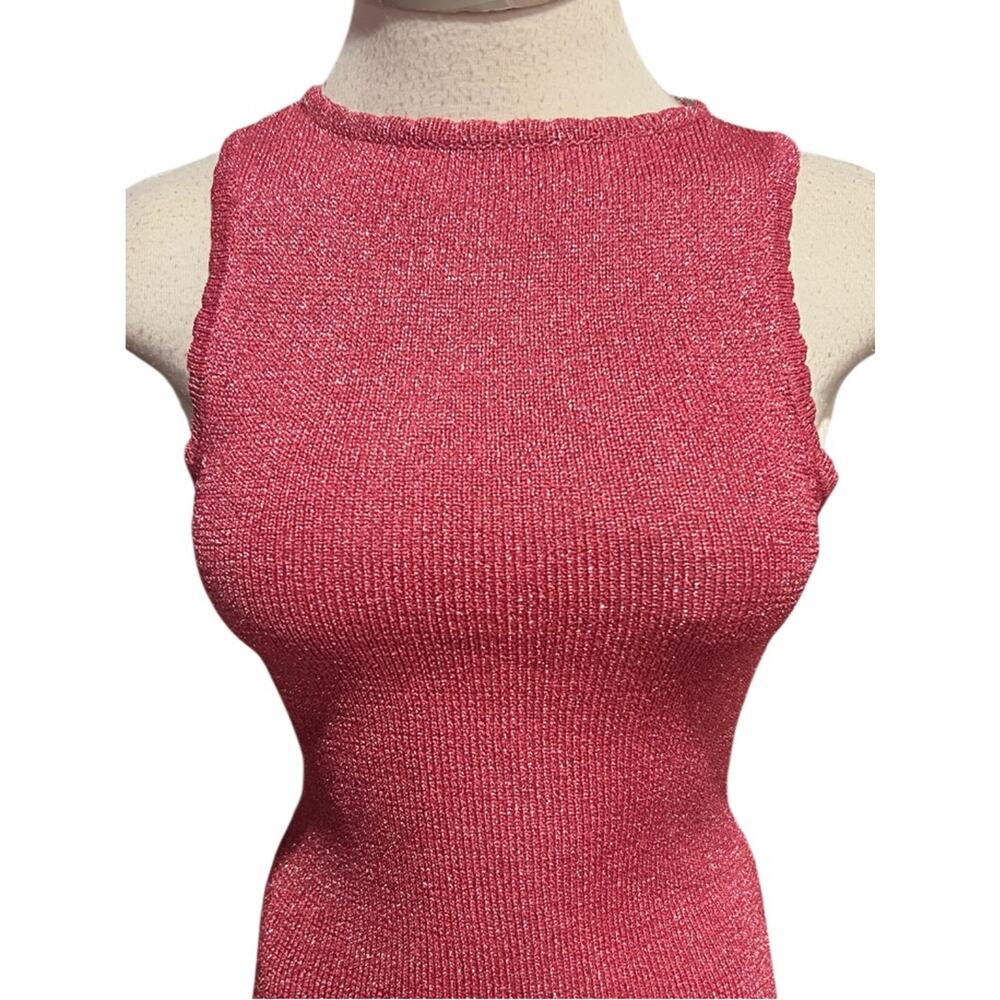 Princess Polly Tourista Maxi Dress Hot Pink Unlined Size  2 NWT - Picture 6 of 10